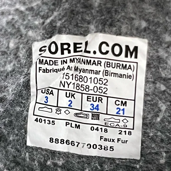 SOREL | Joan of Arctic Waterproof Snow Boots Girls Size 3 - Picture 11 of 11